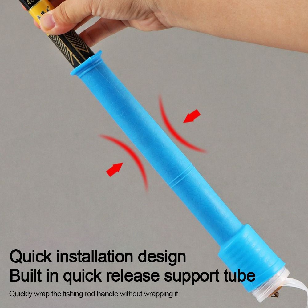 Fishing Rod Glove - Silicone Fishing Rod Handle Wrap Non
