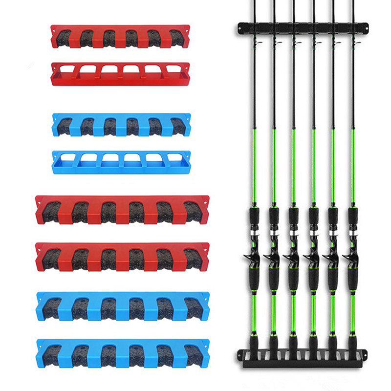 Fishing Rod Pod - Fishing Rod Holders 6-Rod Rack Vertical
