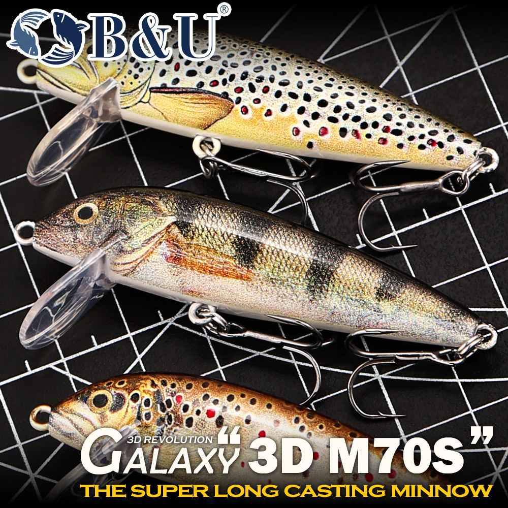 B&U Fishing Lures Sinking Minn - Saltwater Fishing Hook recension och pris