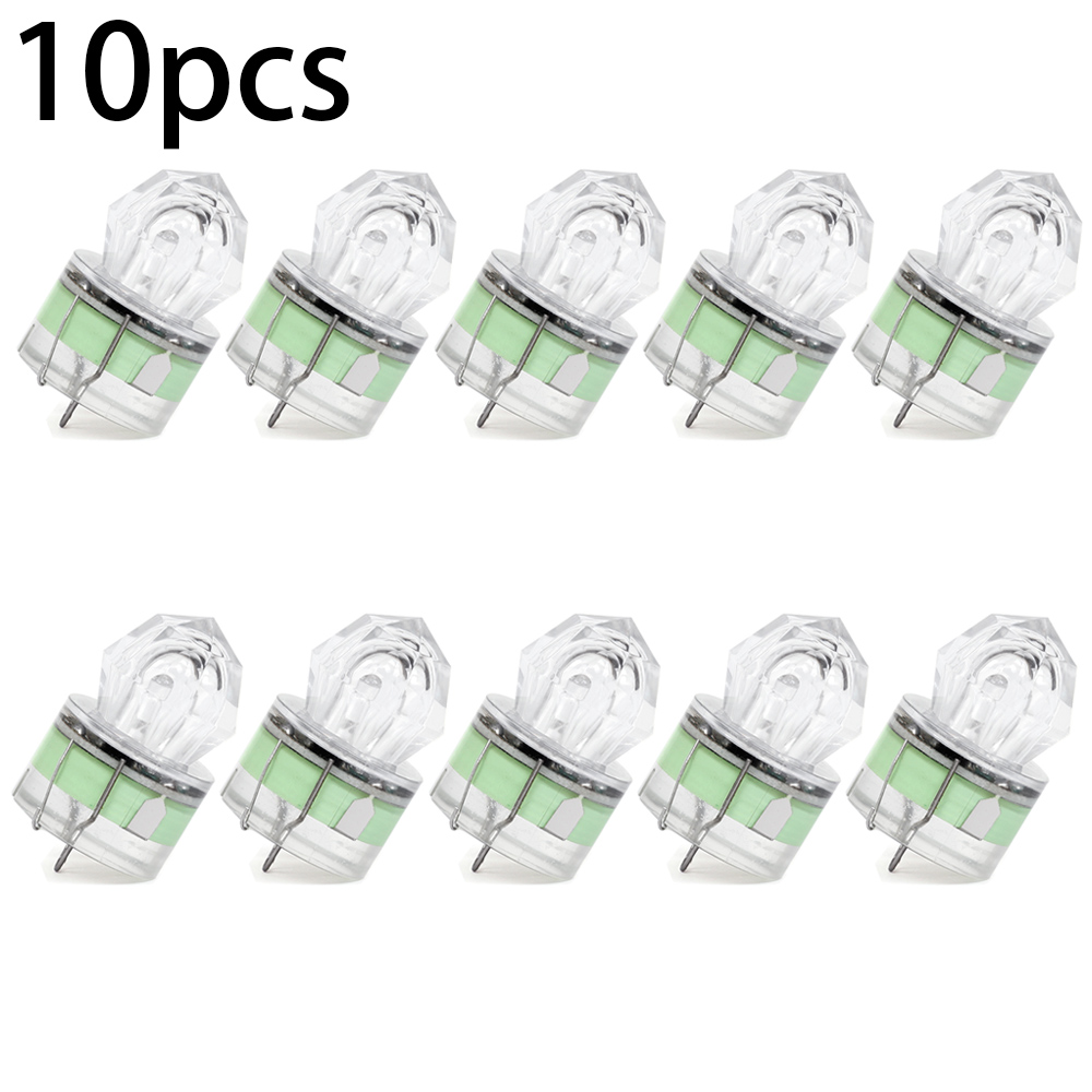 10 pieces/pack LED deep-sea lu - Fishing Equipment English recension och pris