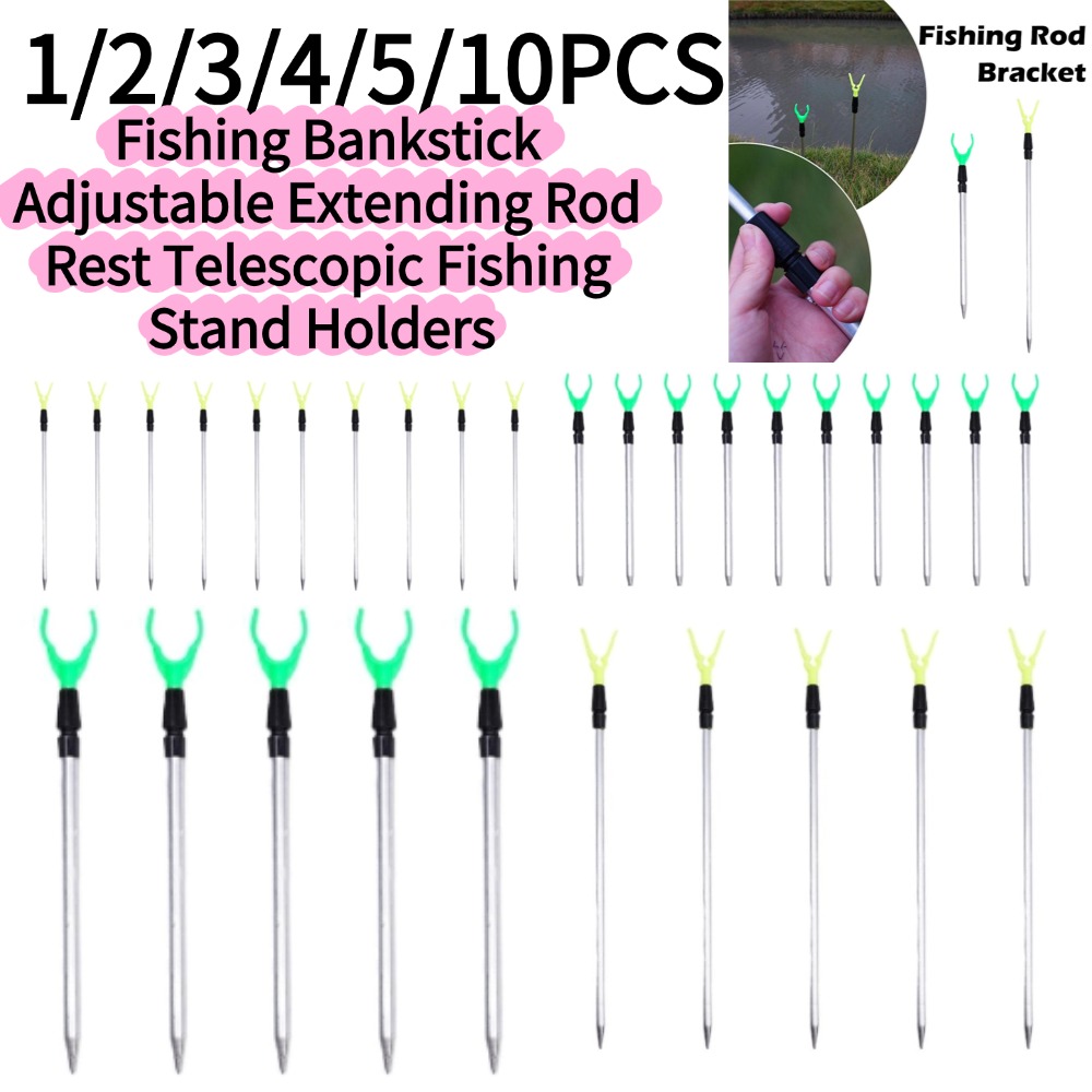 50/80cm Fishing Bankstick Adju - Fishing Rod Pod recension och pris