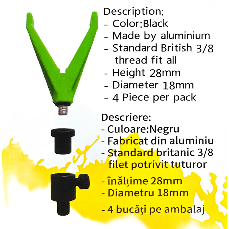2pcs*Carp Fishing Quick Change - Fishing Rod Pod recension och pris