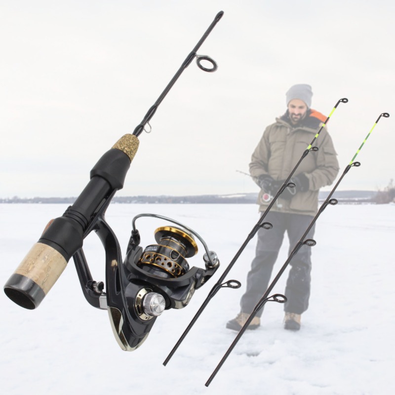 60cm 2 Tips Rod Reel Combos Wi - Ice Fishing Tip Up recension och pris