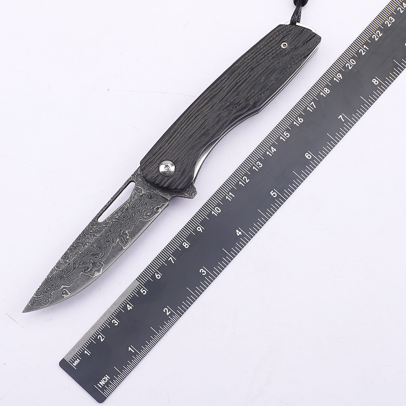 New 8cr13MOV steel core ebony  - Fishing Equipment Kitchener recension och pris