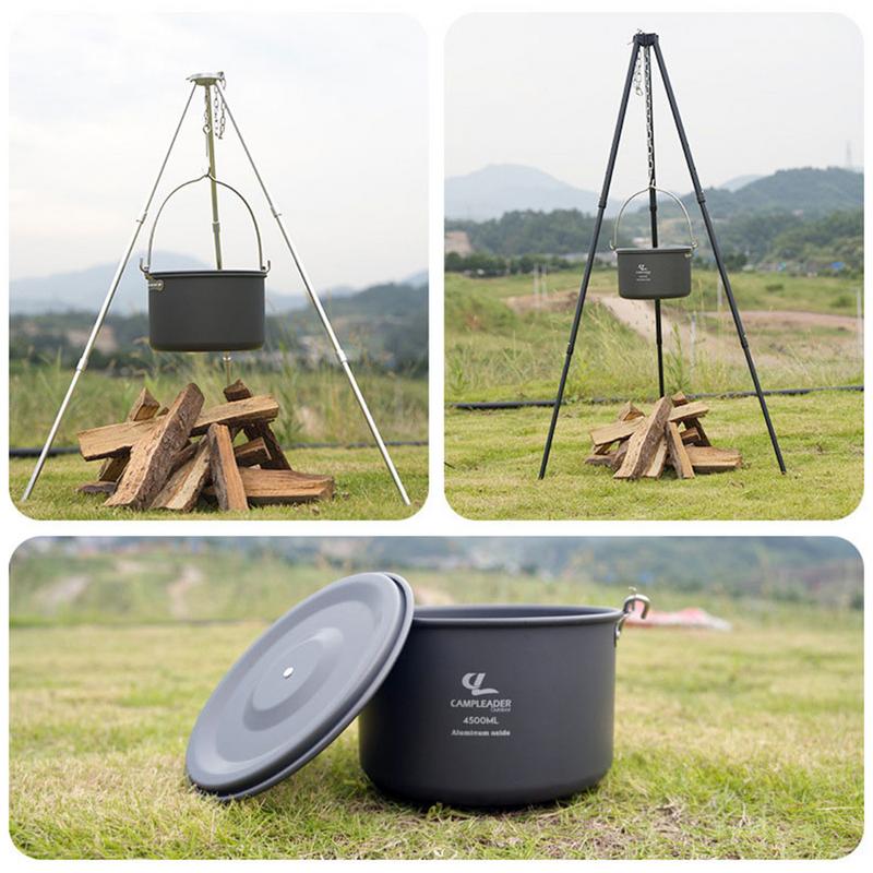 4.5L Camping Hanging Pot Cookw - Fishing Equipment Kitchener recension och pris