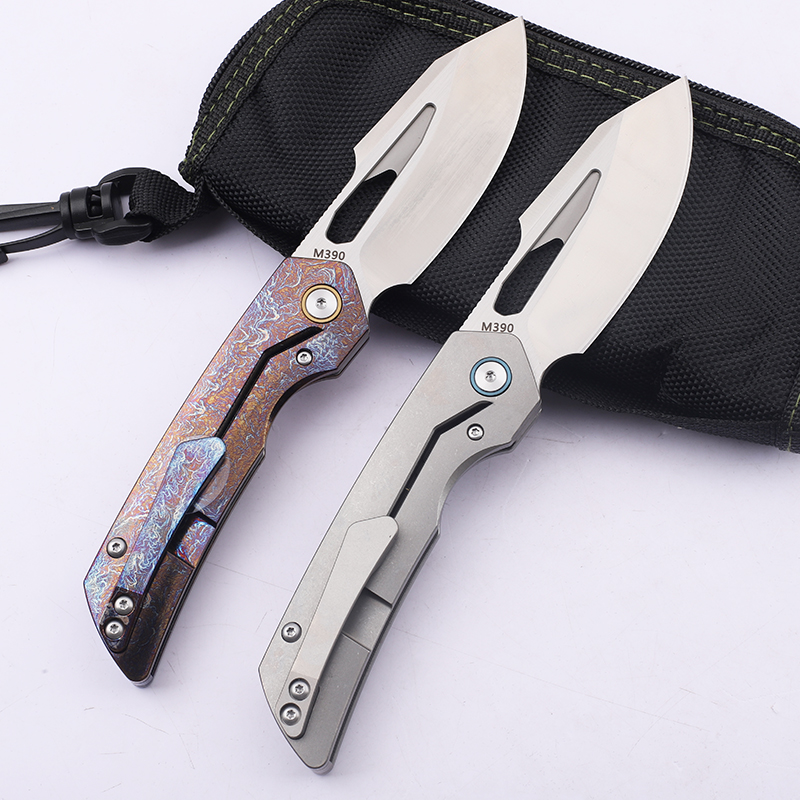 New titanium alloy handle M390 - Fishing Equipment Kitchener recension och pris