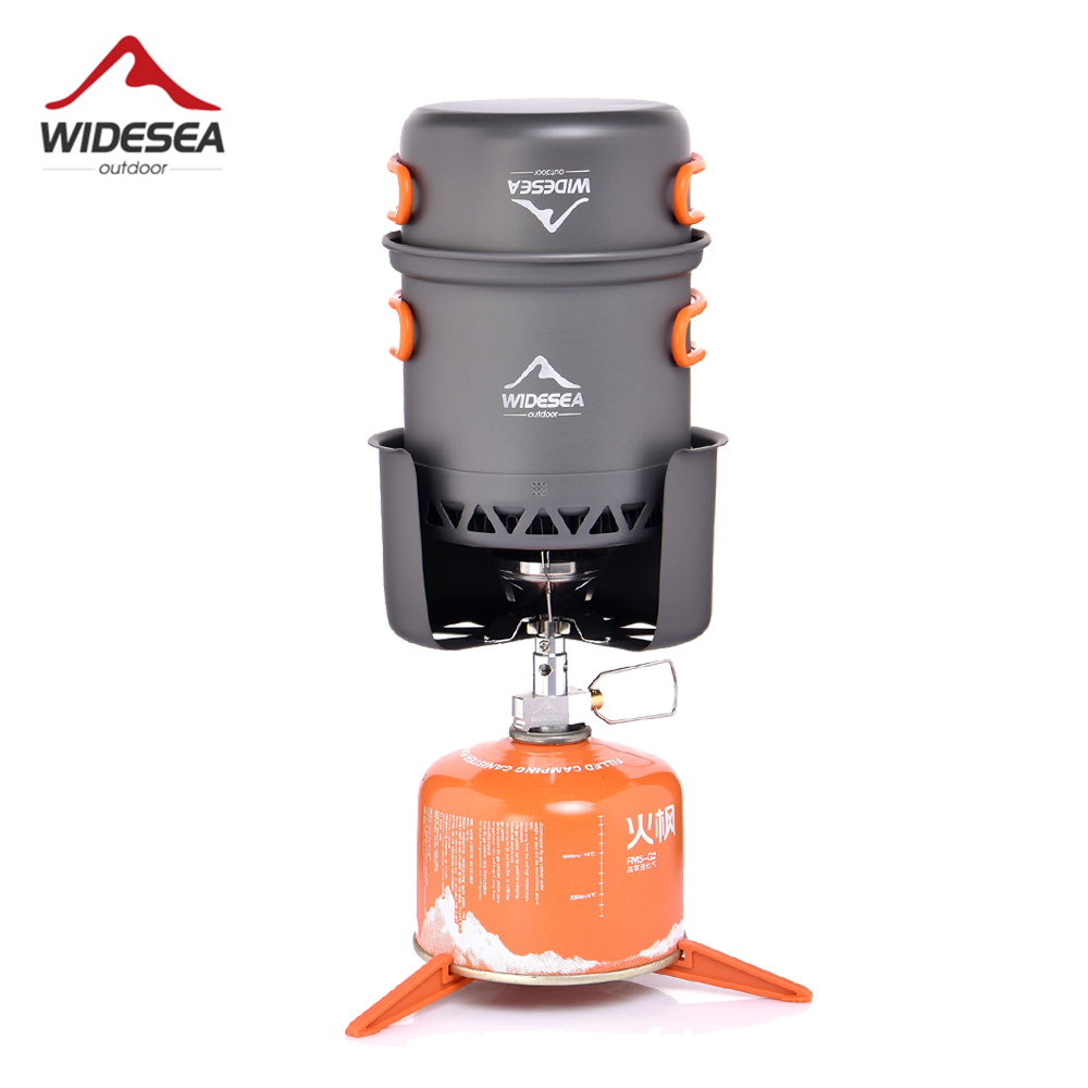 Widesea Camping Cooking Set Ba - Fishing Equipment Kitchener recension och pris