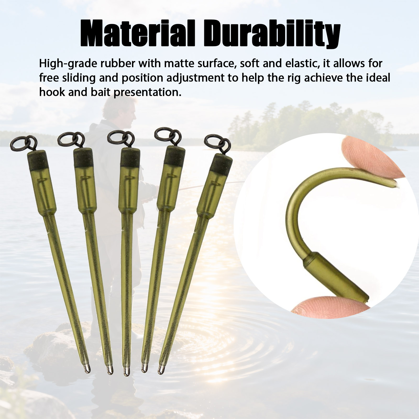 9KM PVA Bag Stems For Carp Fis - Fishing Equipment Bag recension och pris