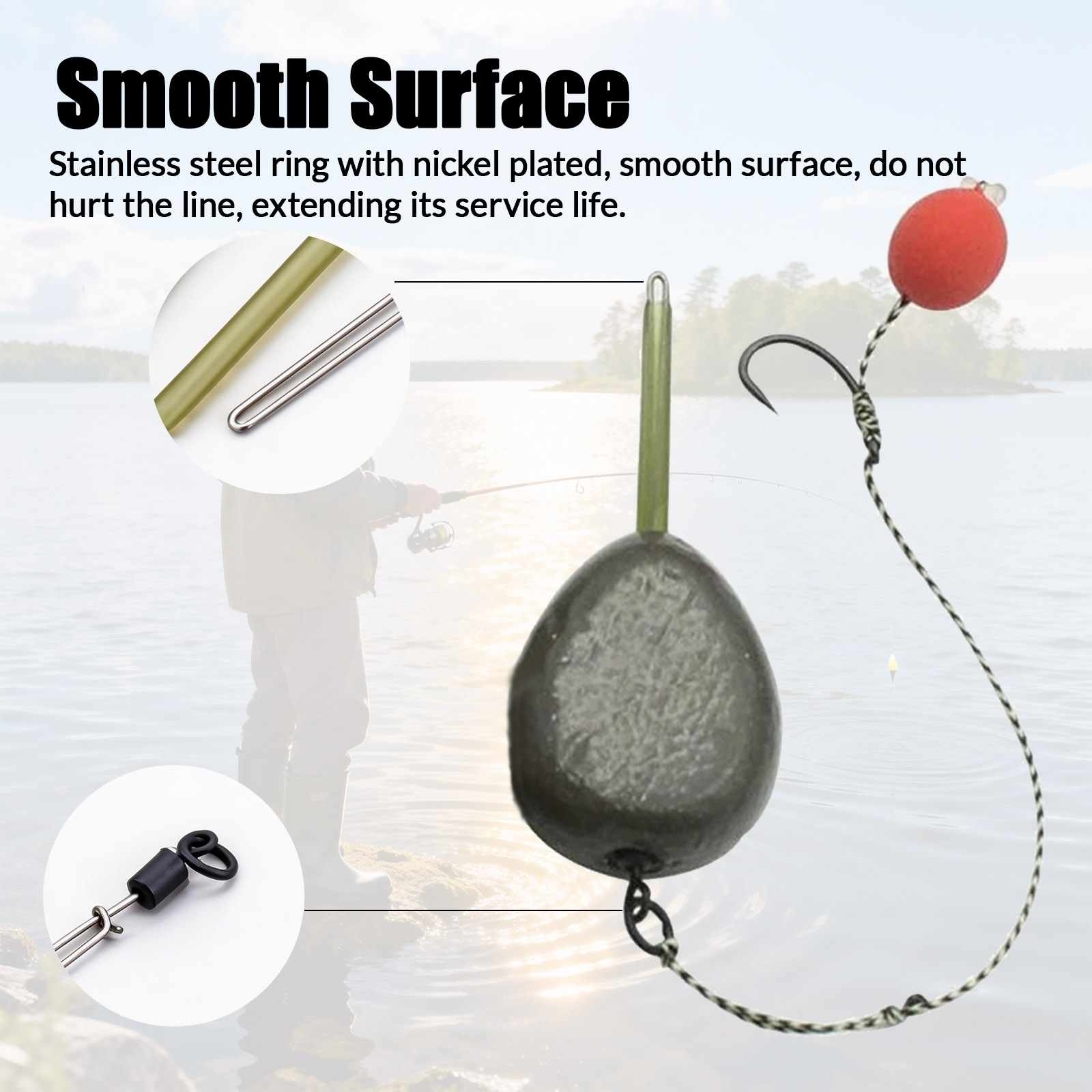9KM PVA Bag Stems For Carp Fis - Fishing Equipment Bag recension och pris