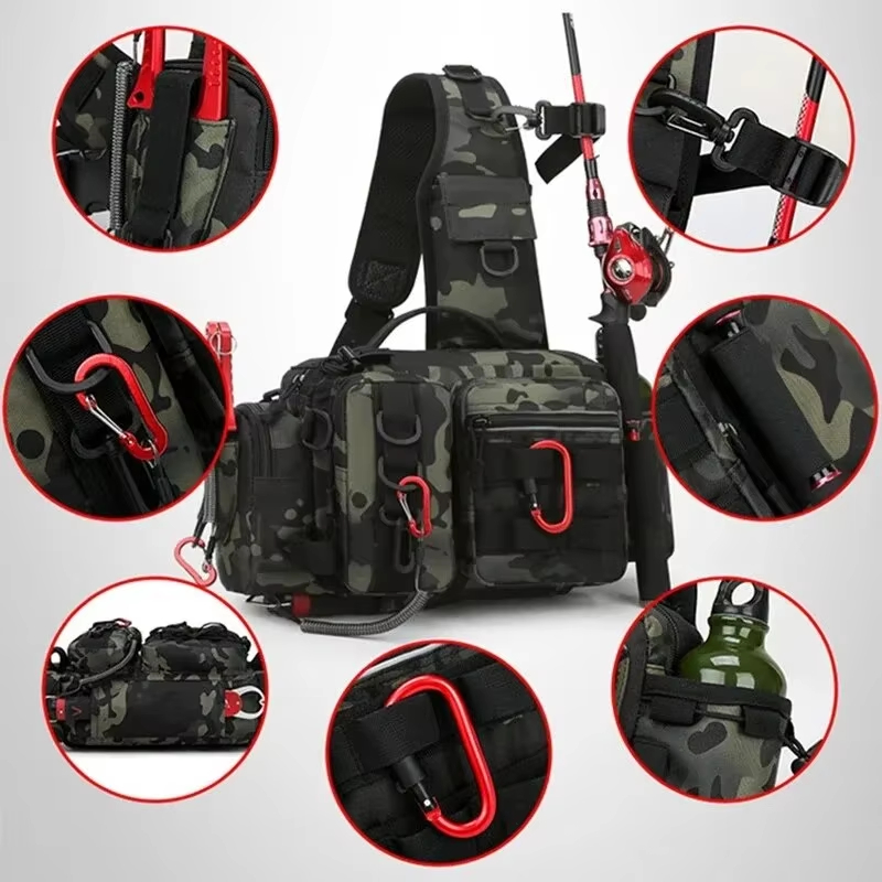 Outdoor Tactical Camping Climb - Fishing Equipment Bag recension och pris