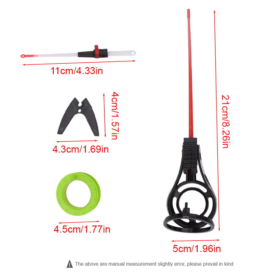 FTK Ice Fishing Rod Mini Porta - Ice Fishing Tip Up recension och pris