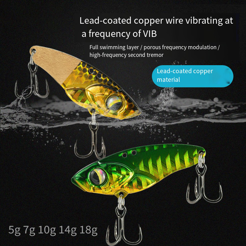 5g/7g/10g/14g VIB Metal Lure K - Saltwater Fishing Hook recension och pris