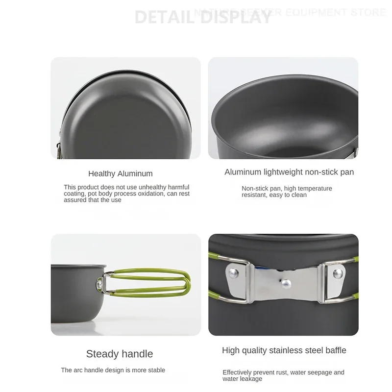 Camping Tableware Kit Outdoor  - Fishing Equipment Kitchener recension och pris